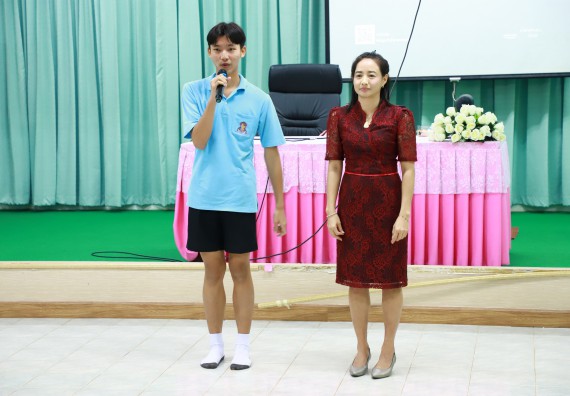 ภาพกิจกรรม  คณะวิทยาศาสตร์และเทคโนโลยี จัดค่ายวิทยาศาสตร์สัญจร ปีการศึกษา 2566  โรงเรียนนาบ่อคำวิทยาคม