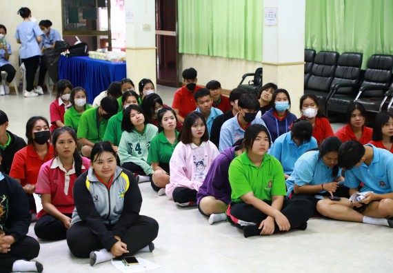 ภาพกิจกรรม  คณะวิทยาศาสตร์และเทคโนโลยี จัดค่ายวิทยาศาสตร์สัญจร ปีการศึกษา 2566  โรงเรียนนาบ่อคำวิทยาคม