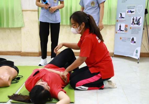 ภาพกิจกรรม  คณะวิทยาศาสตร์และเทคโนโลยี จัดค่ายวิทยาศาสตร์สัญจร ปีการศึกษา 2566  โรงเรียนนาบ่อคำวิทยาคม