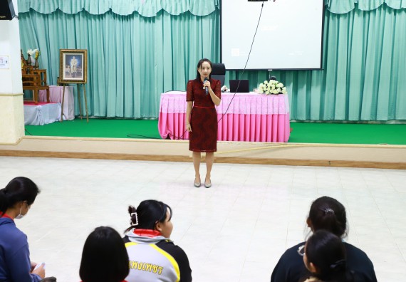 ภาพกิจกรรม  คณะวิทยาศาสตร์และเทคโนโลยี จัดค่ายวิทยาศาสตร์สัญจร ปีการศึกษา 2566  โรงเรียนนาบ่อคำวิทยาคม