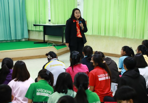 ภาพกิจกรรม  คณะวิทยาศาสตร์และเทคโนโลยี จัดค่ายวิทยาศาสตร์สัญจร ปีการศึกษา 2566  โรงเรียนนาบ่อคำวิทยาคม