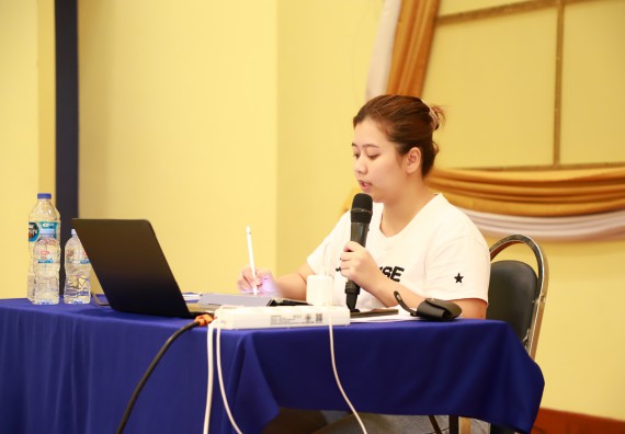 ภาพกิจกรรม   คณะวิทยาศาสตร์และเทคโนโลยี จัดกิจกรรมส่งเสริมสมรรถนะและทักษะด้านการใช้ภาษาอังกฤษสำหรับนักศึกษาคณะวิทยาศาสตร์และเทคโนโลยี 