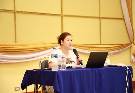 ภาพกิจกรรม   คณะวิทยาศาสตร์และเทคโนโลยี จัดกิจกรรมส่งเสริมสมรรถนะและทักษะด้านการใช้ภาษาอังกฤษสำหรับนักศึกษาคณะวิทยาศาสตร์และเทคโนโลยี 