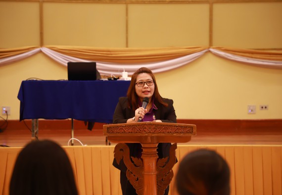 ภาพกิจกรรม   คณะวิทยาศาสตร์และเทคโนโลยี จัดกิจกรรมส่งเสริมสมรรถนะและทักษะด้านการใช้ภาษาอังกฤษสำหรับนักศึกษาคณะวิทยาศาสตร์และเทคโนโลยี 