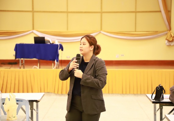 ภาพกิจกรรม   คณะวิทยาศาสตร์และเทคโนโลยี จัดกิจกรรมส่งเสริมสมรรถนะและทักษะด้านการใช้ภาษาอังกฤษสำหรับนักศึกษาคณะวิทยาศาสตร์และเทคโนโลยี 