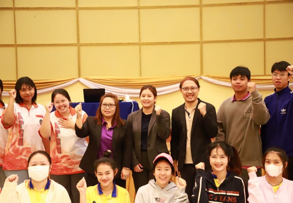 ภาพกิจกรรม   คณะวิทยาศาสตร์และเทคโนโลยี จัดกิจกรรมส่งเสริมสมรรถนะและทักษะด้านการใช้ภาษาอังกฤษสำหรับนักศึกษาคณะวิทยาศาสตร์และเทคโนโลยี 