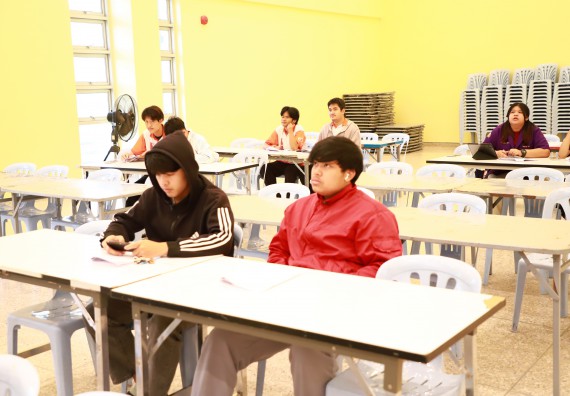 ภาพกิจกรรม   คณะวิทยาศาสตร์และเทคโนโลยี จัดกิจกรรมส่งเสริมสมรรถนะและทักษะด้านการใช้ภาษาอังกฤษสำหรับนักศึกษาคณะวิทยาศาสตร์และเทคโนโลยี 