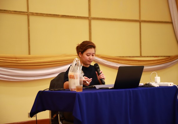 ภาพกิจกรรม   คณะวิทยาศาสตร์และเทคโนโลยี จัดกิจกรรมส่งเสริมสมรรถนะและทักษะด้านการใช้ภาษาอังกฤษสำหรับนักศึกษาคณะวิทยาศาสตร์และเทคโนโลยี 