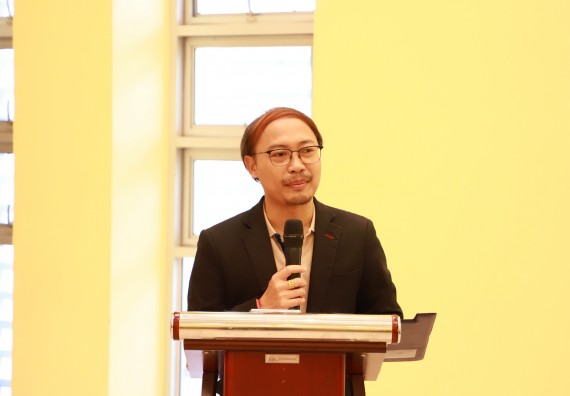 ภาพกิจกรรม   คณะวิทยาศาสตร์และเทคโนโลยี จัดกิจกรรมส่งเสริมสมรรถนะและทักษะด้านการใช้ภาษาอังกฤษสำหรับนักศึกษาคณะวิทยาศาสตร์และเทคโนโลยี 