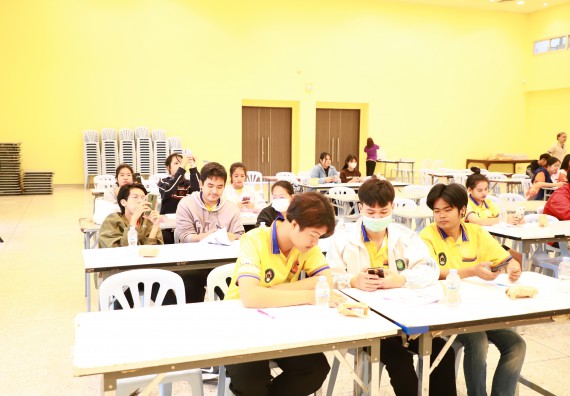 ภาพกิจกรรม   คณะวิทยาศาสตร์และเทคโนโลยี จัดกิจกรรมส่งเสริมสมรรถนะและทักษะด้านการใช้ภาษาอังกฤษสำหรับนักศึกษาคณะวิทยาศาสตร์และเทคโนโลยี 