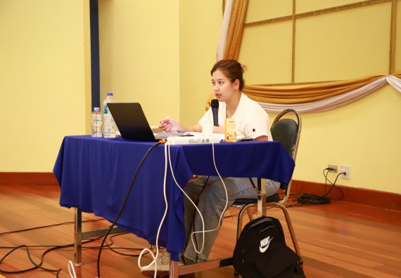 ภาพกิจกรรม   คณะวิทยาศาสตร์และเทคโนโลยี จัดกิจกรรมส่งเสริมสมรรถนะและทักษะด้านการใช้ภาษาอังกฤษสำหรับนักศึกษาคณะวิทยาศาสตร์และเทคโนโลยี 