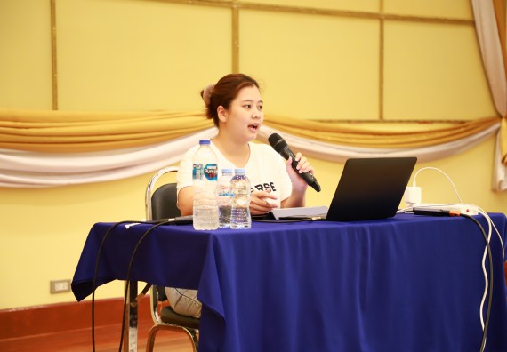 ภาพกิจกรรม   คณะวิทยาศาสตร์และเทคโนโลยี จัดกิจกรรมส่งเสริมสมรรถนะและทักษะด้านการใช้ภาษาอังกฤษสำหรับนักศึกษาคณะวิทยาศาสตร์และเทคโนโลยี 