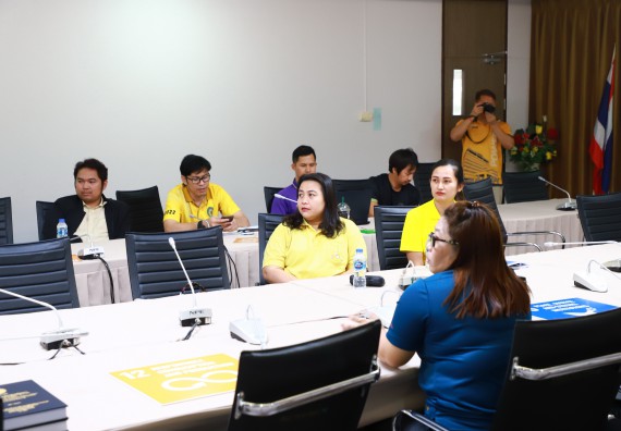 ภาพกิจกรรม  อาจารย์และบุคลากรคณะวิทยาศาสตร์และเทคโนโลยี เข้าร่วมกิจกรรม SDG สัญจร 