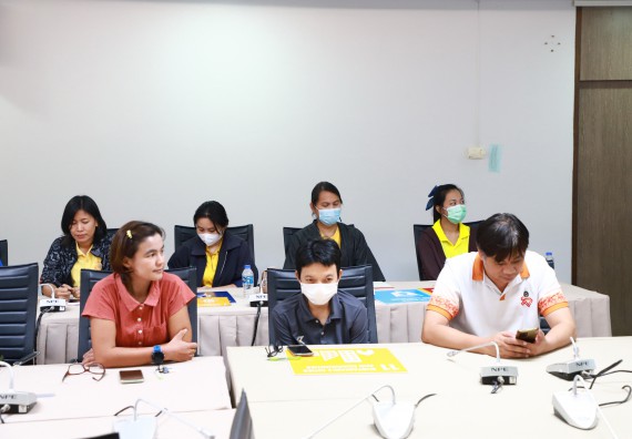 ภาพกิจกรรม  อาจารย์และบุคลากรคณะวิทยาศาสตร์และเทคโนโลยี เข้าร่วมกิจกรรม SDG สัญจร 