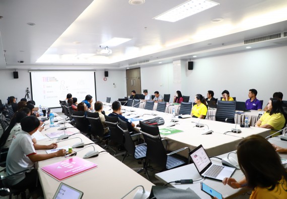 ภาพกิจกรรม  อาจารย์และบุคลากรคณะวิทยาศาสตร์และเทคโนโลยี เข้าร่วมกิจกรรม SDG สัญจร 