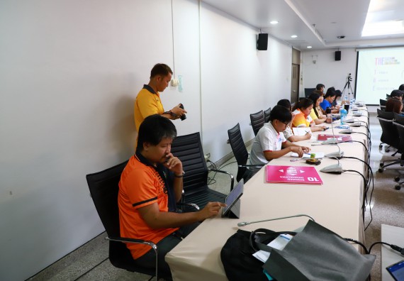 ภาพกิจกรรม  อาจารย์และบุคลากรคณะวิทยาศาสตร์และเทคโนโลยี เข้าร่วมกิจกรรม SDG สัญจร 