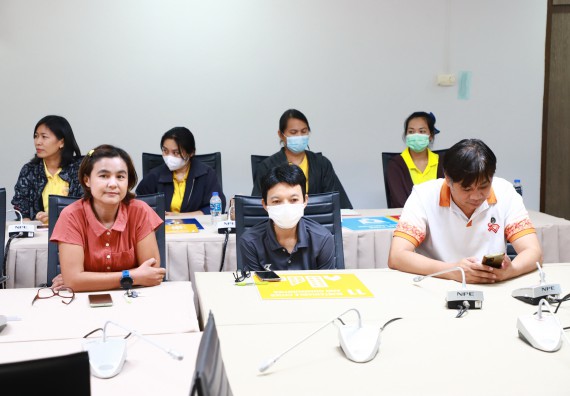 ภาพกิจกรรม  อาจารย์และบุคลากรคณะวิทยาศาสตร์และเทคโนโลยี เข้าร่วมกิจกรรม SDG สัญจร 