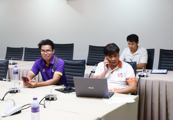 ภาพกิจกรรม  คณะวิทยาศาสตร์และเทคโนโลยี จัดประชุมประธานโปรแกรมวิชาและคณะกรรมการขับเคลื่อนการรับนักศึกษา ครั้งที่ 6 ปีการศึกษา 2567