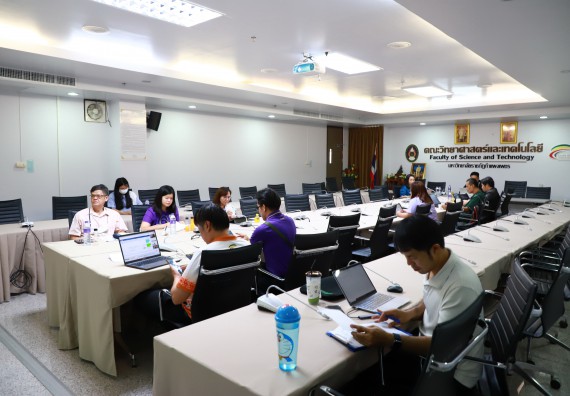 ภาพกิจกรรม  คณะวิทยาศาสตร์และเทคโนโลยี จัดประชุมประธานโปรแกรมวิชาและคณะกรรมการขับเคลื่อนการรับนักศึกษา ครั้งที่ 6 ปีการศึกษา 2567