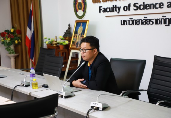 ภาพกิจกรรม  คณะวิทยาศาสตร์และเทคโนโลยี จัดประชุมประธานโปรแกรมวิชาและคณะกรรมการขับเคลื่อนการรับนักศึกษา ครั้งที่ 6 ปีการศึกษา 2567