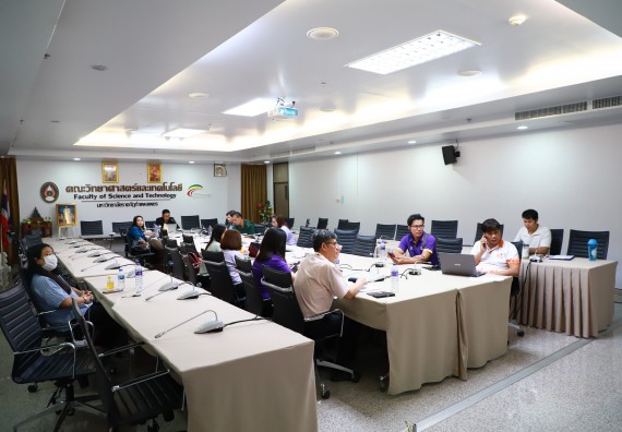 ภาพกิจกรรม  คณะวิทยาศาสตร์และเทคโนโลยี จัดประชุมประธานโปรแกรมวิชาและคณะกรรมการขับเคลื่อนการรับนักศึกษา ครั้งที่ 6 ปีการศึกษา 2567