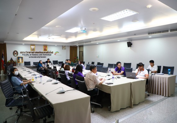 ภาพกิจกรรม  คณะวิทยาศาสตร์และเทคโนโลยี จัดประชุมประธานโปรแกรมวิชาและคณะกรรมการขับเคลื่อนการรับนักศึกษา ครั้งที่ 6 ปีการศึกษา 2567