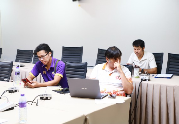 ภาพกิจกรรม  คณะวิทยาศาสตร์และเทคโนโลยี จัดประชุมประธานโปรแกรมวิชาและคณะกรรมการขับเคลื่อนการรับนักศึกษา ครั้งที่ 6 ปีการศึกษา 2567