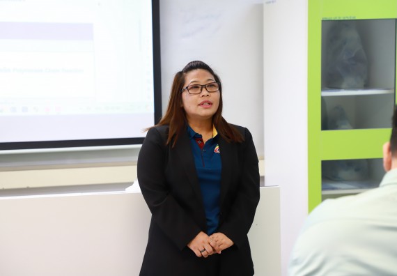 ภาพกิจกรรม  ศูนย์วิทยาศาสตร์และวิทยาศาสตร์ประยุกต์ จัดโครงการสัมมนาเชิงปฏิบัติการ PCR and Real-time PCR workflow Solution