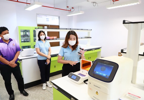 ภาพกิจกรรม  ศูนย์วิทยาศาสตร์และวิทยาศาสตร์ประยุกต์ จัดโครงการสัมมนาเชิงปฏิบัติการ PCR and Real-time PCR workflow Solution