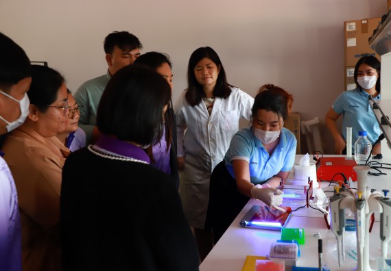 ภาพกิจกรรม  ศูนย์วิทยาศาสตร์และวิทยาศาสตร์ประยุกต์ จัดโครงการสัมมนาเชิงปฏิบัติการ PCR and Real-time PCR workflow Solution