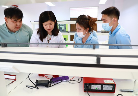 ภาพกิจกรรม  ศูนย์วิทยาศาสตร์และวิทยาศาสตร์ประยุกต์ จัดโครงการสัมมนาเชิงปฏิบัติการ PCR and Real-time PCR workflow Solution