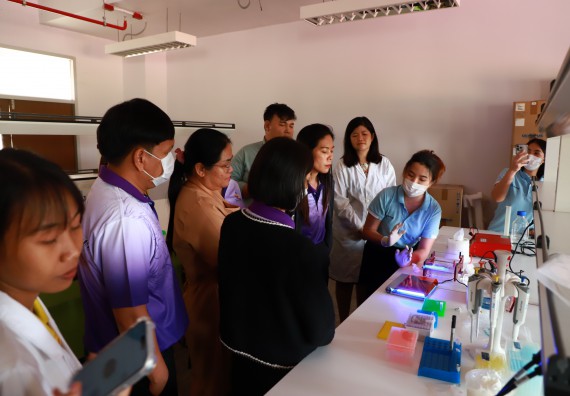 ภาพกิจกรรม  ศูนย์วิทยาศาสตร์และวิทยาศาสตร์ประยุกต์ จัดโครงการสัมมนาเชิงปฏิบัติการ PCR and Real-time PCR workflow Solution