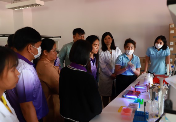 ภาพกิจกรรม  ศูนย์วิทยาศาสตร์และวิทยาศาสตร์ประยุกต์ จัดโครงการสัมมนาเชิงปฏิบัติการ PCR and Real-time PCR workflow Solution