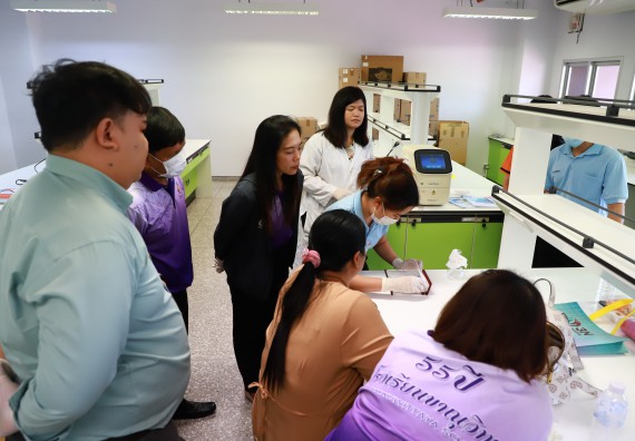 ภาพกิจกรรม  ศูนย์วิทยาศาสตร์และวิทยาศาสตร์ประยุกต์ จัดโครงการสัมมนาเชิงปฏิบัติการ PCR and Real-time PCR workflow Solution