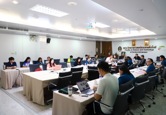 ภาพกิจกรรม  คณะวิทยาศาสตร์และเทคโนโลยี จัดประชุมประธานโปรแกรมวิชาและคณะกรรมการขับเคลื่อนการรับนักศึกษา ครั้งที่ 7 ปีการศึกษา 2567
