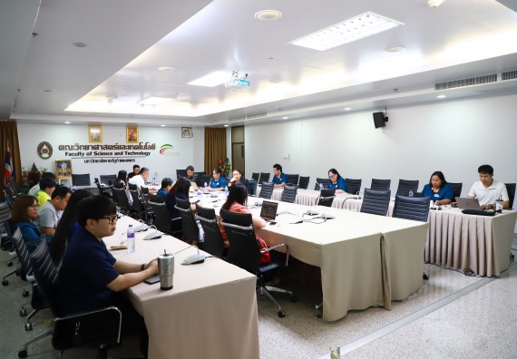 ภาพกิจกรรม  คณะวิทยาศาสตร์และเทคโนโลยี จัดประชุมประธานโปรแกรมวิชาและคณะกรรมการขับเคลื่อนการรับนักศึกษา ครั้งที่ 7 ปีการศึกษา 2567