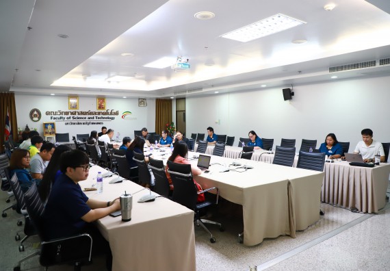 ภาพกิจกรรม  คณะวิทยาศาสตร์และเทคโนโลยี จัดประชุมประธานโปรแกรมวิชาและคณะกรรมการขับเคลื่อนการรับนักศึกษา ครั้งที่ 7 ปีการศึกษา 2567