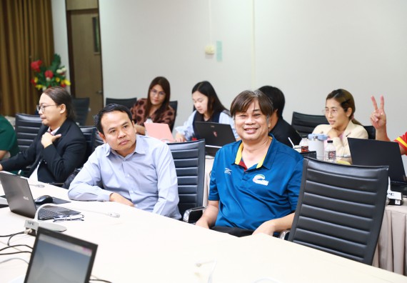 ภาพกิจกรรม  คณะวิทยาศาสตร์และเทคโนโลยี โครงการอบรมเชิงปฏิบัติการทวนสอบผลสัมฤทธิ์ในรายวิชาตามมาตรฐานผลการเรียนรู้ ประจําปีการศึกษา 2566