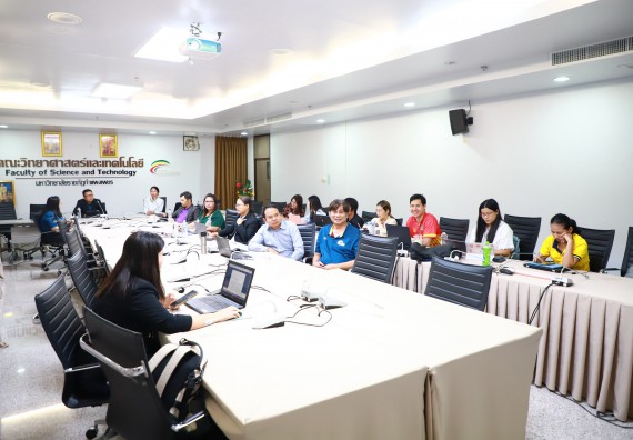 ภาพกิจกรรม  คณะวิทยาศาสตร์และเทคโนโลยี โครงการอบรมเชิงปฏิบัติการทวนสอบผลสัมฤทธิ์ในรายวิชาตามมาตรฐานผลการเรียนรู้ ประจําปีการศึกษา 2566