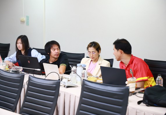 ภาพกิจกรรม  คณะวิทยาศาสตร์และเทคโนโลยี โครงการอบรมเชิงปฏิบัติการทวนสอบผลสัมฤทธิ์ในรายวิชาตามมาตรฐานผลการเรียนรู้ ประจําปีการศึกษา 2566