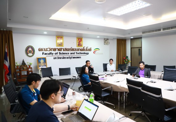 ภาพกิจกรรม  คณะวิทยาศาสตร์และเทคโนโลยี โครงการอบรมเชิงปฏิบัติการทวนสอบผลสัมฤทธิ์ในรายวิชาตามมาตรฐานผลการเรียนรู้ ประจําปีการศึกษา 2566