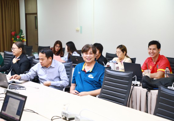 ภาพกิจกรรม  คณะวิทยาศาสตร์และเทคโนโลยี โครงการอบรมเชิงปฏิบัติการทวนสอบผลสัมฤทธิ์ในรายวิชาตามมาตรฐานผลการเรียนรู้ ประจําปีการศึกษา 2566