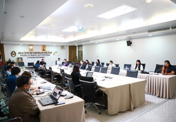 ภาพกิจกรรม  คณะวิทยาศาสตร์และเทคโนโลยี โครงการอบรมเชิงปฏิบัติการทวนสอบผลสัมฤทธิ์ในรายวิชาตามมาตรฐานผลการเรียนรู้ ประจําปีการศึกษา 2566