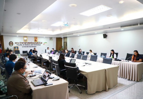 ภาพกิจกรรม  คณะวิทยาศาสตร์และเทคโนโลยี โครงการอบรมเชิงปฏิบัติการทวนสอบผลสัมฤทธิ์ในรายวิชาตามมาตรฐานผลการเรียนรู้ ประจําปีการศึกษา 2566