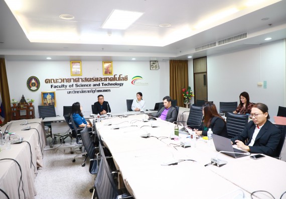 ภาพกิจกรรม  คณะวิทยาศาสตร์และเทคโนโลยี โครงการอบรมเชิงปฏิบัติการทวนสอบผลสัมฤทธิ์ในรายวิชาตามมาตรฐานผลการเรียนรู้ ประจําปีการศึกษา 2566