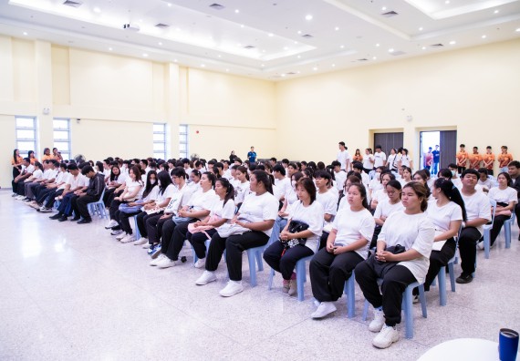 ภาพกิจกรรม  คณะวิทยาศาสตร์และเทคโนโลยี มหาวิทยาลัยราชภัฏกำแพงเพชร จัดกิจกรรมปฐมนิเทศนักศึกษาใหม่ ปีการศึกษา 2567