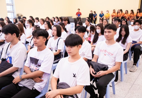 ภาพกิจกรรม  คณะวิทยาศาสตร์และเทคโนโลยี มหาวิทยาลัยราชภัฏกำแพงเพชร จัดกิจกรรมปฐมนิเทศนักศึกษาใหม่ ปีการศึกษา 2567