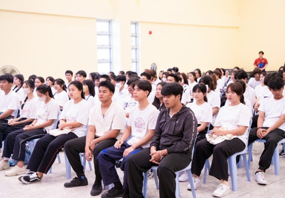 ภาพกิจกรรม  คณะวิทยาศาสตร์และเทคโนโลยี มหาวิทยาลัยราชภัฏกำแพงเพชร จัดกิจกรรมปฐมนิเทศนักศึกษาใหม่ ปีการศึกษา 2567