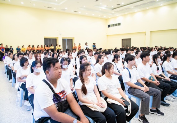 ภาพกิจกรรม  คณะวิทยาศาสตร์และเทคโนโลยี มหาวิทยาลัยราชภัฏกำแพงเพชร จัดกิจกรรมปฐมนิเทศนักศึกษาใหม่ ปีการศึกษา 2567