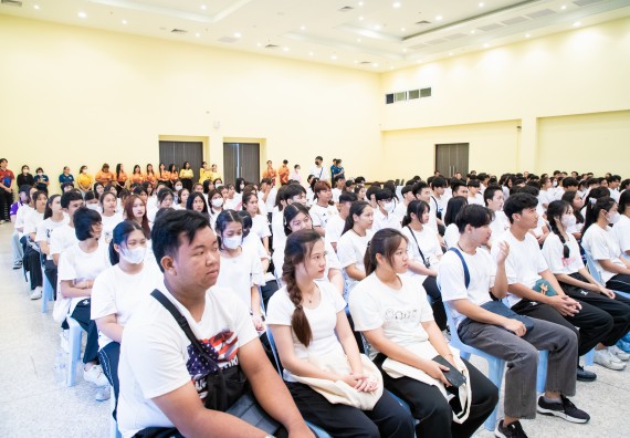 ภาพกิจกรรม  คณะวิทยาศาสตร์และเทคโนโลยี มหาวิทยาลัยราชภัฏกำแพงเพชร จัดกิจกรรมปฐมนิเทศนักศึกษาใหม่ ปีการศึกษา 2567